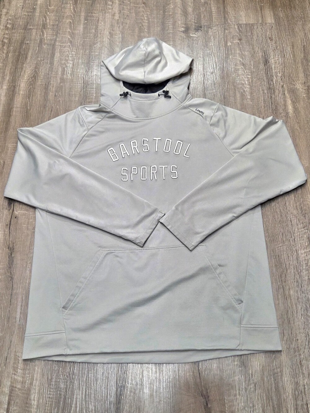 UNRL BARSTOOL SPORTS X  MEN’S PULLOVER HOODIE SWEATSHIRT SIZE XL TAN